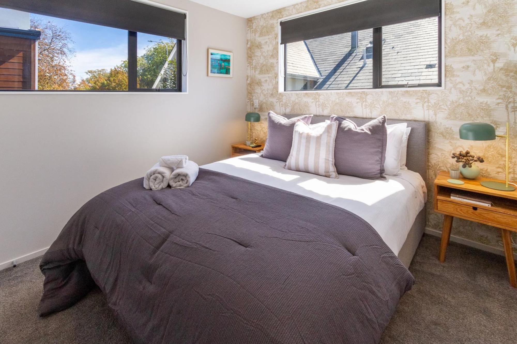 Latimer Square Luxe: 1Br W/ Sofa Bed Christchurch Exterior foto