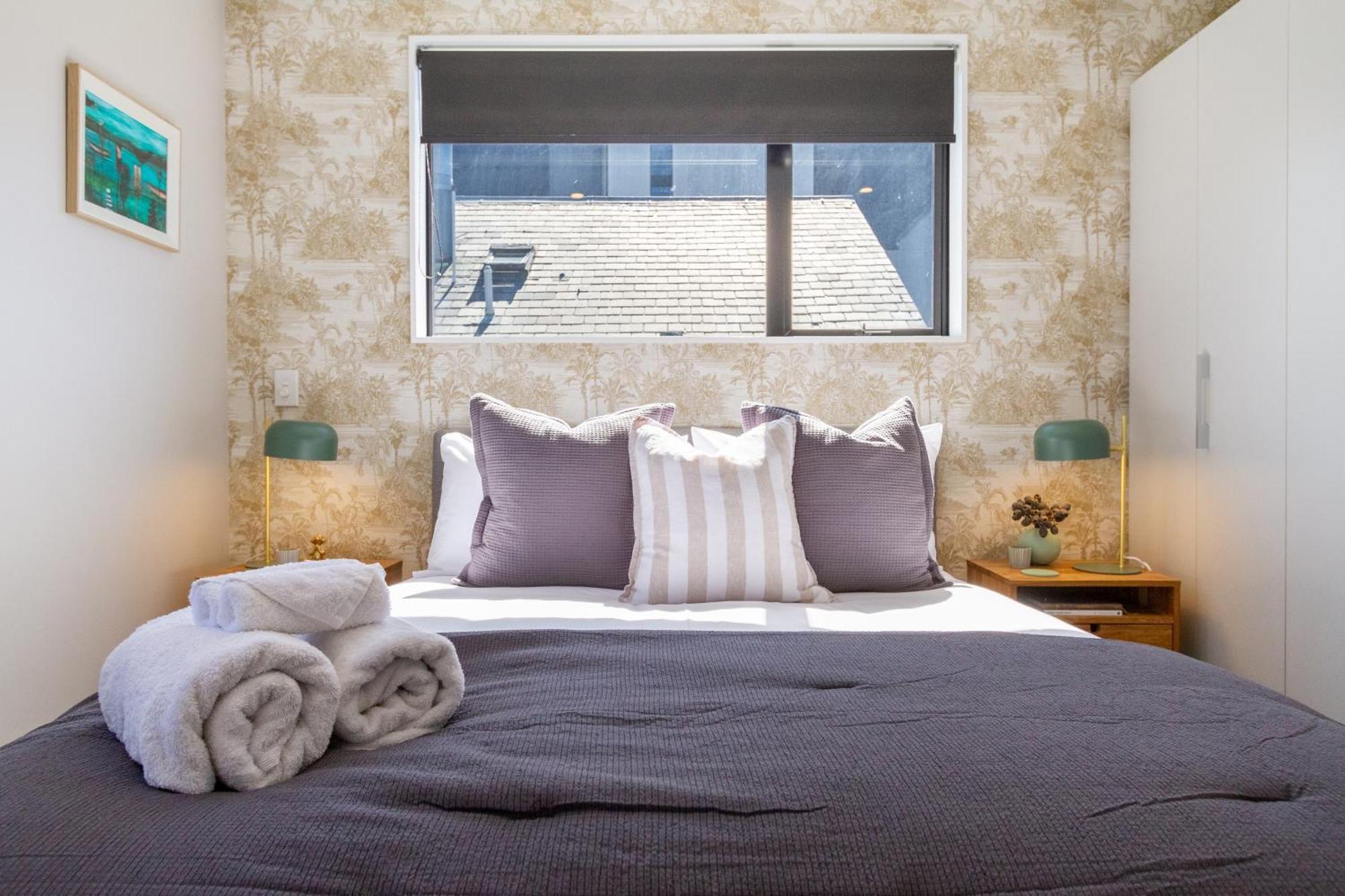 Latimer Square Luxe: 1Br W/ Sofa Bed Christchurch Exterior foto